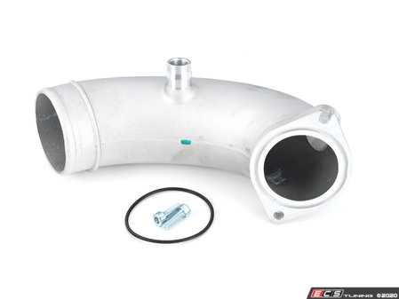 ES#4420002 - CTS-HW-380 - High Flow Inlet Pipe - The biggest issue with the restrictive factory inlet is apparent when you start to increase the power. CTS engineers designed the turbo inlet to be as large as possible; yet still fit perfectly. - CTS - Audi