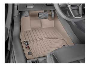 ES#3460086 - 4511461 - Front FloorLiner DigitalFit - Tan - Laser measured for perfect fitment and ultimate protection against moisture and debris - WeatherTech - Audi