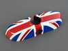 ES#2714975 - 51162353709 - Union Jack Cover Rearview Mirror - Attaches to the back of the center mirror : alarm system. - Genuine MINI - MINI
