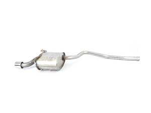ES#2641963 - 18307646425 - Muffler - Rear - Exhaust pipe and muffler with separate tips - Genuine MINI - MINI