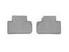 ES#4443662 - 4611463 - Rear FloorLiner - Grey - Laser measured for perfect fitment and ultimate protection against moisture and debris - WeatherTech - Audi