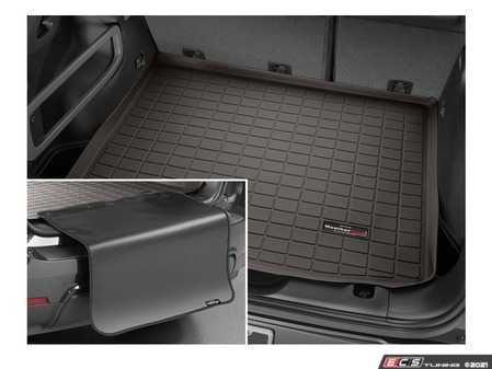 ES#4035914 - 431073SK - Cocoa | Cargo With Bumper Protector | - The best protection for your trunk and bumper in any situation - WeatherTech - Audi
