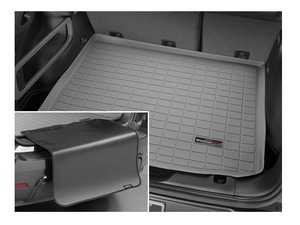 ES#4035715 - 421073SK - Grey | Cargo With Bumper Protector | - The best protection for your trunk and bumper in any situation - WeatherTech - Audi