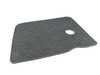 ES#3610585 - 477863771 - Hood Insulation Pad - Left Side - Thermo Acoustic Hood Liner applied to the underside of the hood - OEM - Porsche