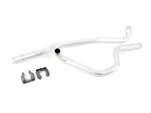 ES#2713664 - 64119237641 - Heater Core Pipes - Firewall Pass through pipes, includes clips. Does not include firewall grommet. - Genuine BMW - BMW