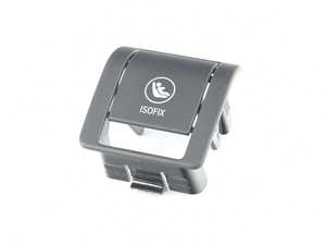 ES#4204904 - 52207499794 - ISOFIX Cover - Black - Inevitably broken or lost during the in-and-out of car seats and passengers - Genuine BMW - BMW