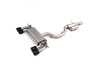 ES#4350503 - 024772ECS -  MK7 Golf R Valved Catback Exhaust System  - In-house engineered for VW Golf R enthusiasts! Featuring T304 SS Tig-welded 3.0" tubing, a center resonator and a valved muffler assembly. Maximum gains of up to +30 WHP! - ECS - Volkswagen