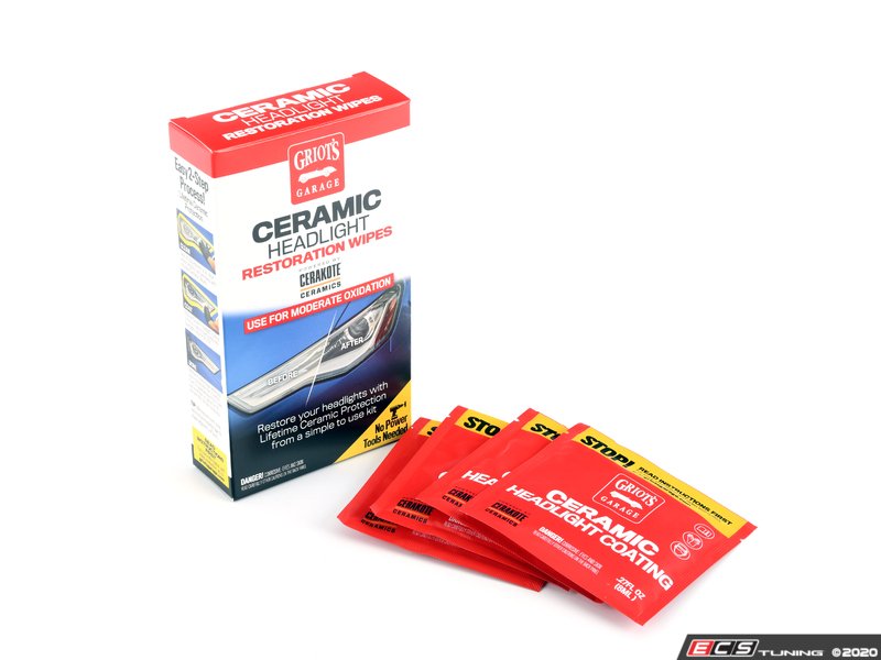 Griot's 11377 Ceramic Headlight Restoration Kit Moderate (NO