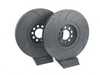 ES#521573 - GD1153 - Front Slotted And Dimpled Brake Rotors - Pair (334x32) - Upgrade to a slotted / dimpled rotor for improved braking - EBC - Audi Volkswagen