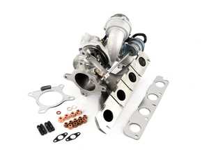ES#4040560 - 06f145702c1KT - K04 Turbocharger BorgWarner # 53049880064 With Installation Kit - A great solution for the DIY builder, does not include software or plumbing - Assembled By ECS - Audi Volkswagen