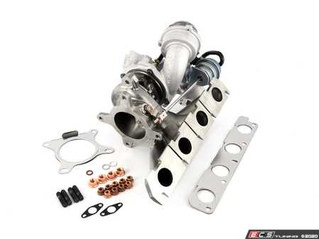 ES#4040560 - 06f145702c1KT - K04 Turbocharger BorgWarner # 53049880064 With Installation Kit - A great solution for the DIY builder, does not include software or plumbing - Assembled By ECS - Audi Volkswagen