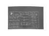 ES#1877206 - 71227812056 - Exhaust Emissions Label - Genuine BMW - BMW