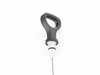 ES#3138259 - 018641ECS02-02 - Billet Engine oil Dipstick - black Anodized - A more durable and aesthetically pleasing addition to your engine bay - ECS - Audi