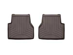 ES#4443922 - 4715113 - FloorLiner DigitalFit - Rear - Cocoa - Laser measured for perfect fitment and ultimate protection against moisture and debris - WeatherTech - Audi