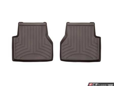 ES#4443922 - 4715113 - FloorLiner DigitalFit - Rear - Cocoa - Laser measured for perfect fitment and ultimate protection against moisture and debris - WeatherTech - Audi
