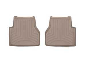 ES#4443441 - 4515113 - FloorLiner DigitalFit - Rear - Tan - Laser measured for perfect fitment and ultimate protection against moisture and debris - WeatherTech - Audi