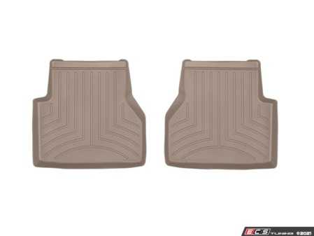 ES#4443441 - 4515113 - FloorLiner DigitalFit - Rear - Tan - Laser measured for perfect fitment and ultimate protection against moisture and debris - WeatherTech - Audi