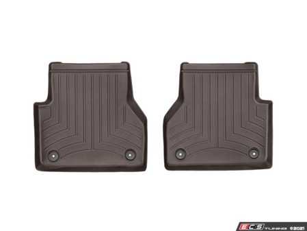 ES#4036963 - 4715112 - FloorLiner DigitalFit - Rear - Cocoa - Laser measured for perfect fitment and ultimate protection against moisture and debris - WeatherTech - Audi