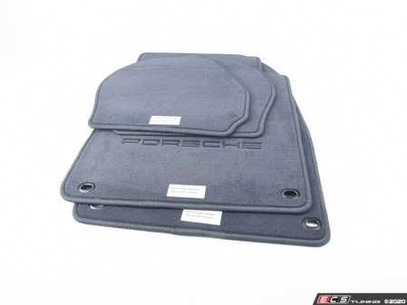 ES#3251861 - 000043152128HP - Floor Mat Set - Midnight Blue - Genuine Porsche set of four carpeted floor mats - Genuine Porsche - Porsche