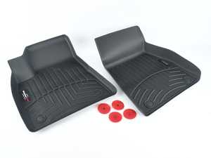 ES#3459916 - 448121 - Front FloorLiner - Black - Tesla Model S 2015 + - WeatherTech - 