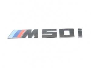 ES#4189002 - 51142472845 - LETTERING, BLACK, PAINTED - Genuine BMW - BMW