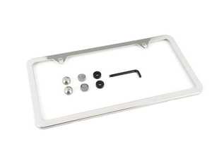 ES#3674750 - PLATESAFE2 - License Plate Anti-Theft Platesafe Kit - Polished Stainless - (NO LONGER AVAILABLE) - Bavarian Autosport - 