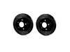 ES#4466674 - 23002-32008 - R1 Concepts Disc Brake Rotor Set - Slotted - Black Front Pair 11.57" (294x22) - Upgrade to a slotted rotors for improved braking - R1 Concepts - MINI