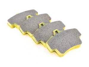 ES#3545846 - 240519 - RSL19 Yellow Endurance Racing Brake Pads  - RSL19 is a low metallic resin bonded material containing steel and acrylic fibers. It maintains a constant friction level across a broad range of temperatures. The friction level of the material maintains constant at a low-medium level. - Pagid Racing - Porsche