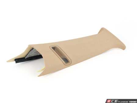 ES#111655 - 51437041929 - "C" Pillar Trim - Left - Beige, Located betwwen rear side windows - Genuine BMW - BMW