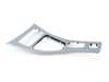ES#2210542 - 51167899059 - Trim - Center Console - Aluminum - Front - Glacier Silver - Genuine BMW - BMW