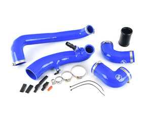 ES#4151072 - 60-318303 - R60 R61 High Flow Intake And Intercooler Hose Kit | Blue - The three main intake hose in the engine bay all upgraded to silicone in matching colors. - M7 Speed - MINI