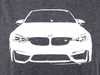 ES#4473351 - AP20.F80.XXL - Rendered Collection T-Shirt - BMW F80 M3 - XXL - Features a plasticharge printing process that removes the pigment of the fabric leaving the rendered graphic - Rennline - MINI