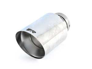 ES#3476686 - 0046-70SG - 102mm Angled/Straight-Cut Chrome Exhaust Tip - Single - Remus - 