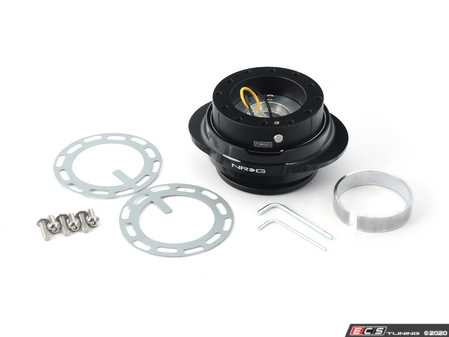 ES#3663667 - SRK-220BK - Quick Release Hub - Gen 2.2 - Compact size with added leverage - NRG - Audi BMW Volkswagen MINI Porsche