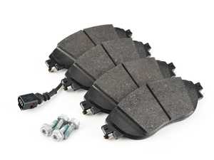 ES#4423435 - 5q0698151ajKT - Front Brake Pad Set - Composite pads that are a great solution for your daily driver - Genuine Volkswagen Audi - Audi Volkswagen