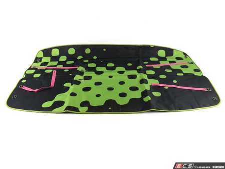 ES#2734829 - 51472353323 - Multifunction Cover - Vivid Green - MINI style for the rear seats or trunk - Genuine MINI - MINI