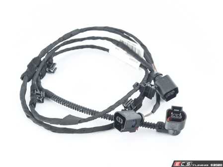 ES#3242441 - 5G0971104R - License Plate Light Harness  - Replace your broken harness - Genuine Volkswagen Audi - Volkswagen