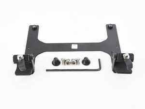 ES#4424292 - LPM-POA0170-N - No-Drill Front License Plate Mount - North America - Mount your front license plate without needing to drill holes into your bumper! - Carbonio - Porsche
