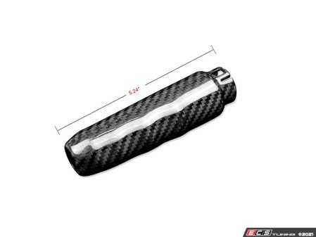 ES#4474040 - 34406852183 - Carbon Fiber Emergency Brake Handle - Replaces the stock brake handle with an updated JCW style carbon fiber - ECS - MINI