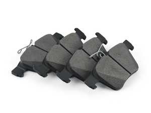 ES#4139125 - 8V0698451H - Rear Brake Pad Set - Ceramic pads that are a great solution for your daily driver - ATE - Volkswagen