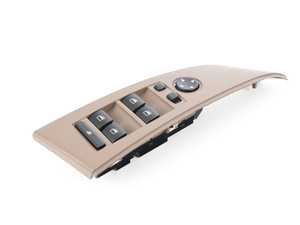 ES#167548 - 61316951912 - Master Window Switch - Braun - Replace a faulty window switch in drivers door to restore operation to all your windows and locks - Genuine BMW - BMW