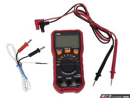 ES#4364431 - 82600 - Lisle Cat III Digital Multimeter - Safely and Accurately Test Electrical Systems. Large, Easy to Read LCD Display with Backlight. - Lisle - Audi BMW Volkswagen Mercedes Benz MINI Porsche