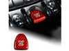ES#4474058 - StartSTOP1 - Carbon Fiber Start / Stop Toggle Cover - Red - Improved the interior with a carbon fiber look on the center console start/stop - ECS - MINI