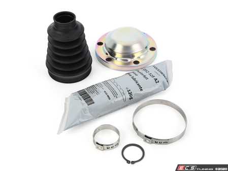 ES#4472511 - 7n0498201cKT - Inner CV Boot Kit - Everything you need to repair a torn boot - Genuine Volkswagen Audi - Volkswagen