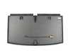 ES#3029888 - 4L0863462BA9AM - Carpeted Trunk Lining - Black - Factory carpeted piece that covers the spare tire well - Genuine Volkswagen Audi - Audi