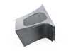 ES#3548713 - 51437449410 - Column D Cover - Right - Anthracite - Genuine BMW - BMW