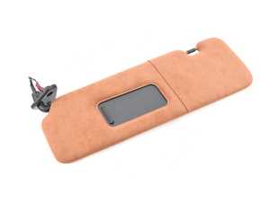 ES#2611663 - 51168032785 - Sun Visor with Label - Left - Amarobrown - Genuine BMW - BMW