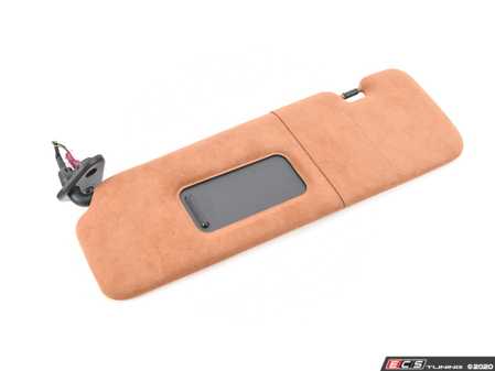 ES#2611663 - 51168032785 - Sun Visor with Label - Left - Amarobrown - Genuine BMW - BMW
