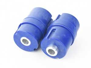 ES#4428494 - K0018-95 - Raised Rear Subframe Bushings - 95A Poly (Track) - Correct excess camber and toe when lowering your BMW! - Garagistic - BMW