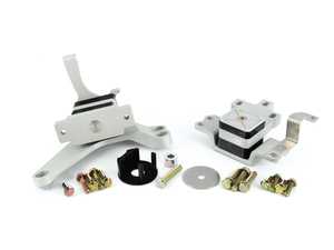 ES#4338857 - EBFI77-KS-5721 - BFI Complete MQB RS Billet Engine Mount Kit - Stage 1 - With its 70a durometer bushings, geared towards the spirited enthusiast who wants better control over motor movement without the sacrifice of excessive vibrations. - Black Forest Industries - Audi